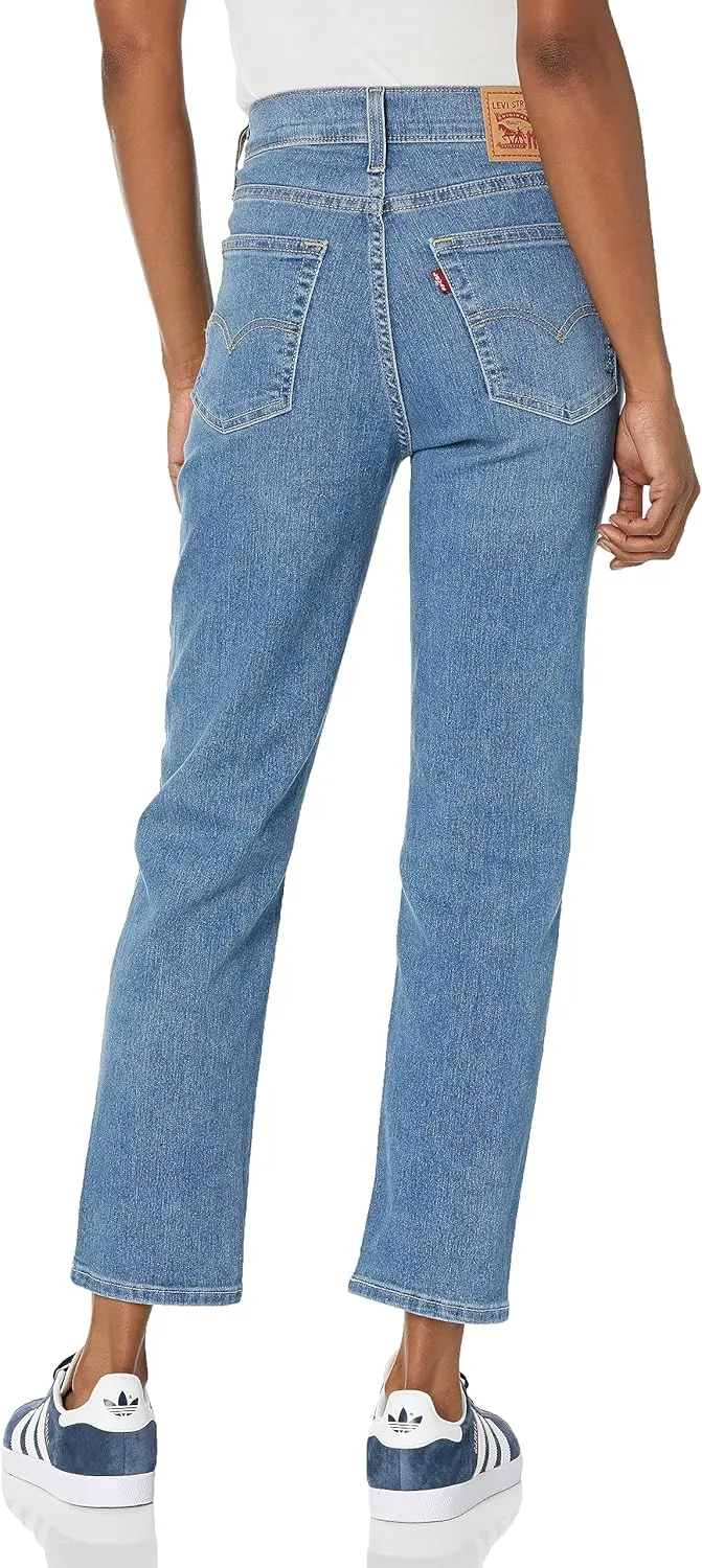 Levi's Women's 724 High Rise Straight Crop Jeans