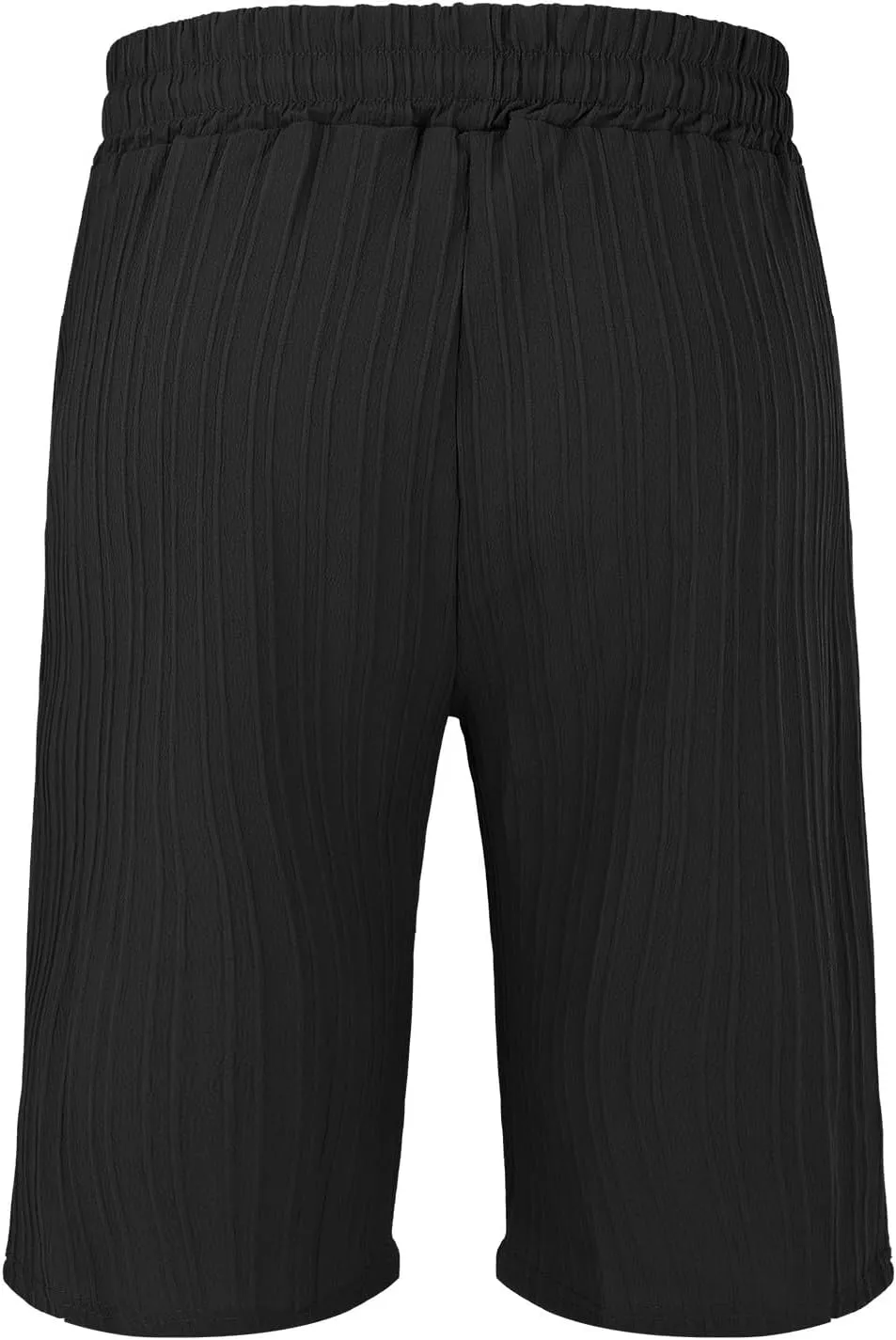 Linen Shorts for Men Pull On Lounge Bermuda Shorts Casual Gym Workout Shorts Plus Size Joggers Athletic Shorts