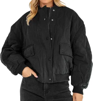 Long Length Bubble Puffer Parka Cotton Jacket Loose Pocket Cotton Jacket Womens Long Maxi Puffer Coat Down Jacket