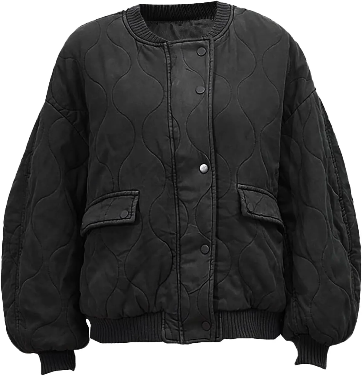 Long Length Bubble Puffer Parka Cotton Jacket Loose Pocket Cotton Jacket Womens Long Maxi Puffer Coat Down Jacket