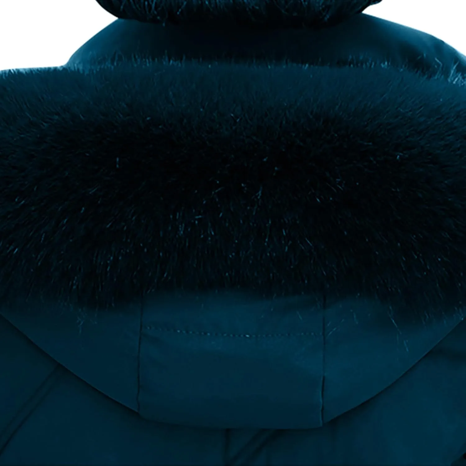 Long Winter Coats for Women Slim Fit Puffer Coat Parka Warm Maxi Down Jacket Faux Fur Collar Hooded Overcoat Thicken