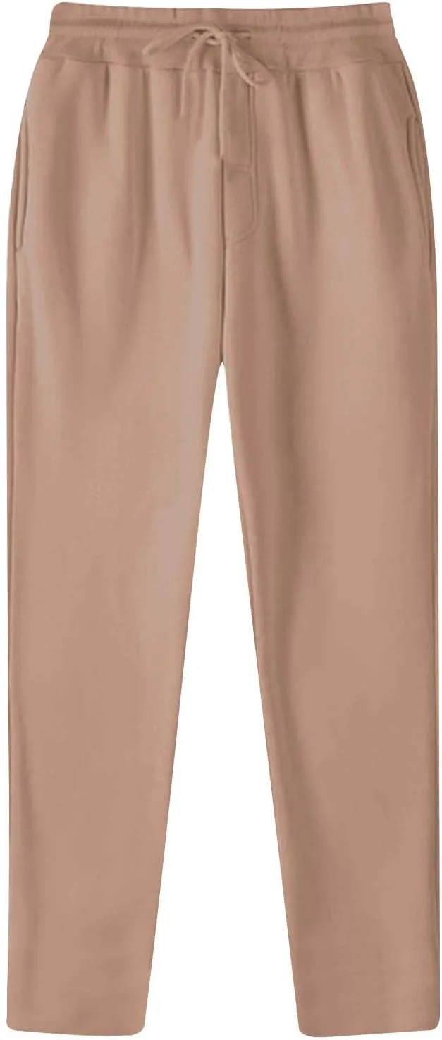 Man Sport Athletic Jogger Pants for Man Loose Fit Straight Leg Basic Long Leg Fall Summer 2025