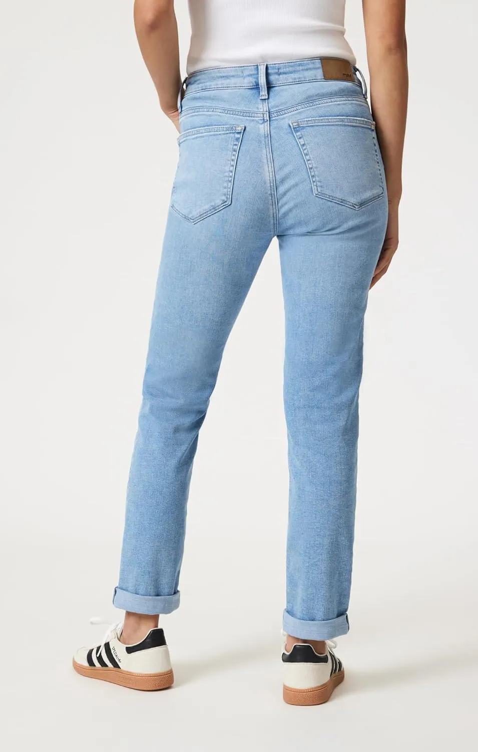 Mavi Women's Kathleen High Rise Slim Boyfriend Jeans