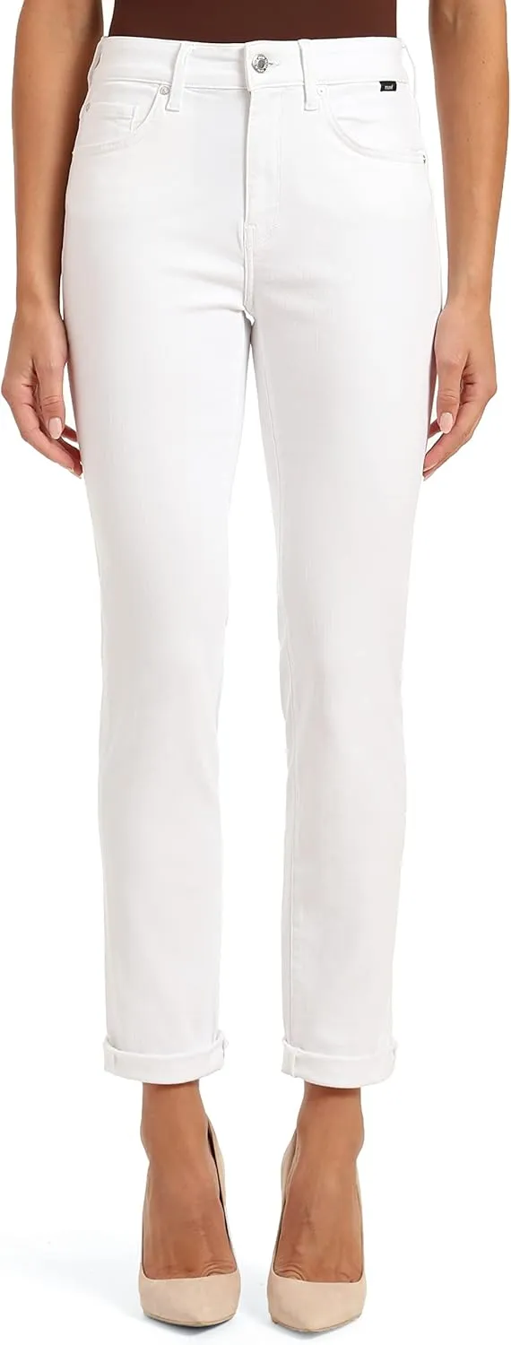Mavi Women's Kathleen High Rise Slim Boyfriend Jeans