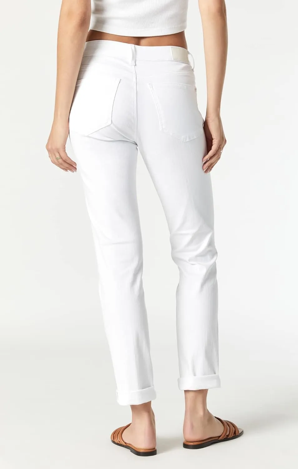 Mavi Women's Kathleen High Rise Slim Boyfriend Jeans