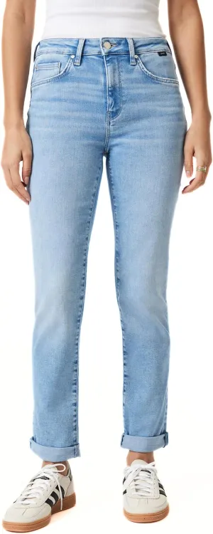 Mavi Women's Kathleen High Rise Slim Boyfriend Jeans