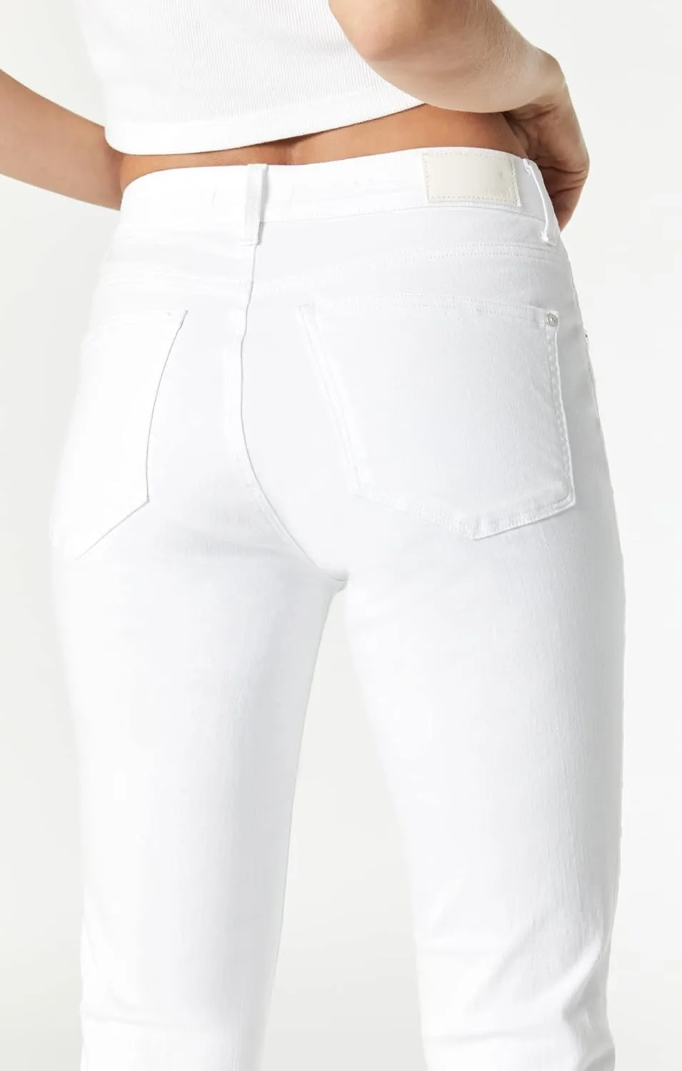 Mavi Women's Kathleen High Rise Slim Boyfriend Jeans