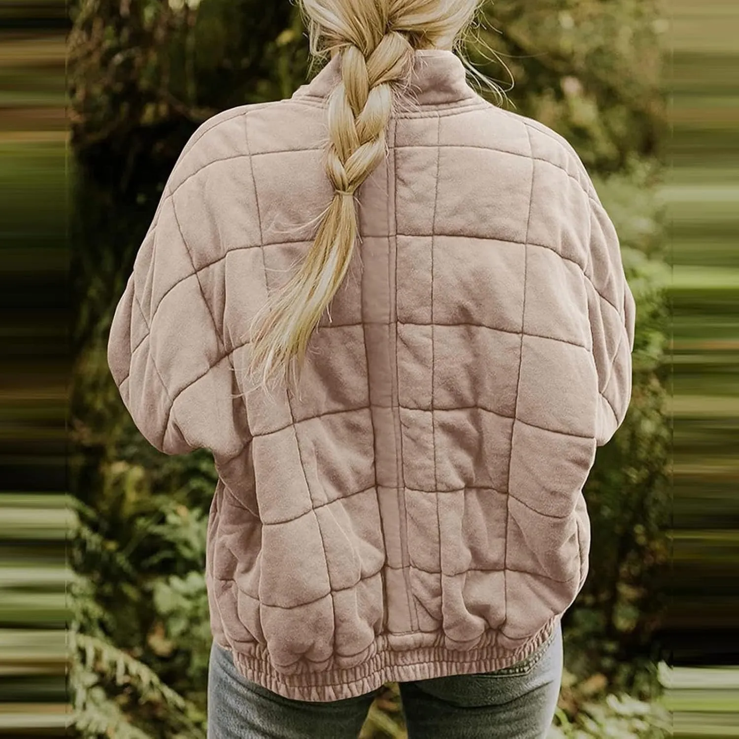 Maxi Down Parka Puffer Coat Long Sleeve Button Up Fuzzy Lined Outerwear Fall Casual Winter Womens Puffer Coat with