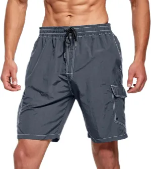 Mens Athletic Shorts Men's Hiking Cargo Shorts Quick Dry Lightweight Stretch Shorts for Men Outdoor Fishing Golf Shorts