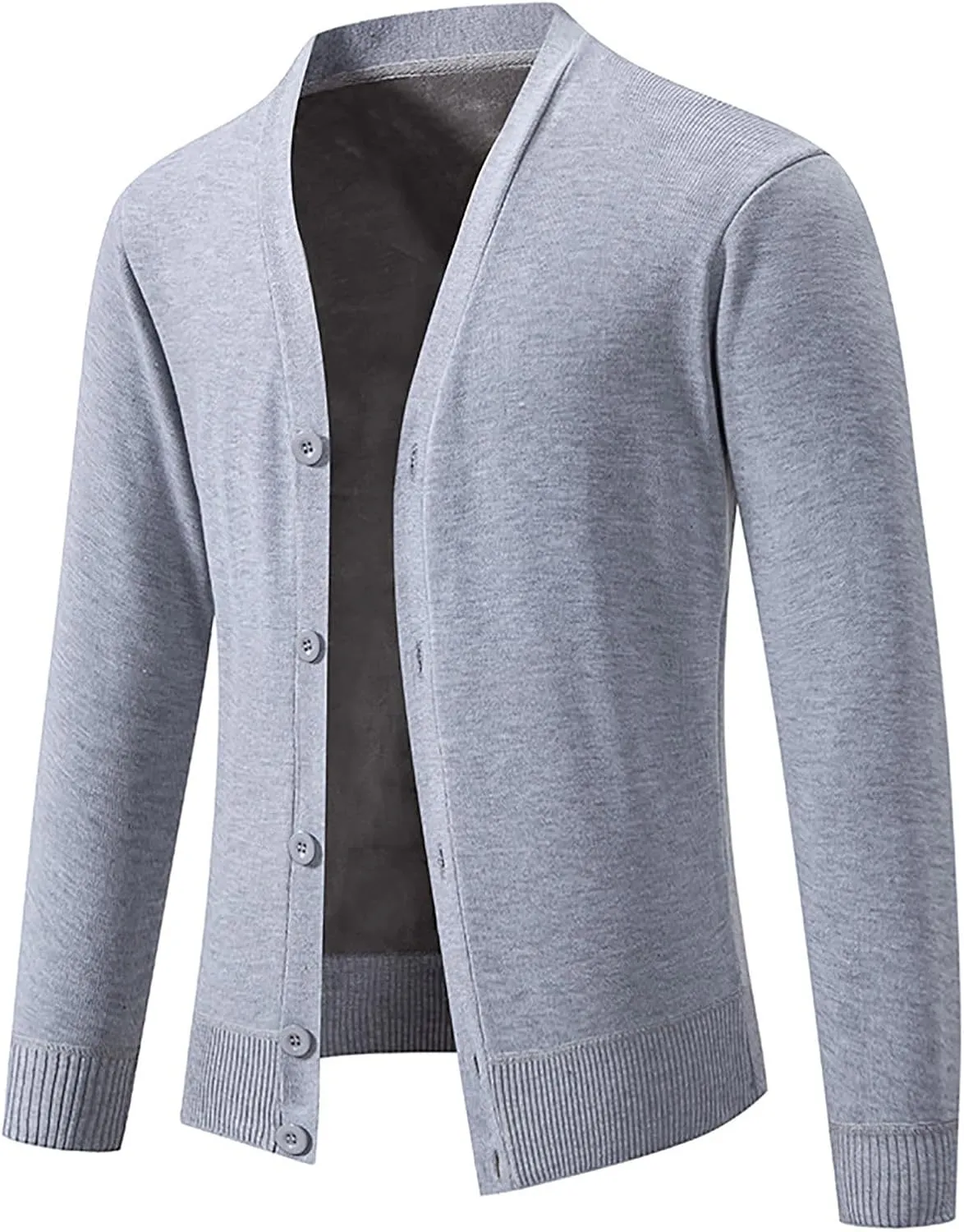 Mens Coats Winter Winter Casual V Neck Cardigan Knitted Cardigan Large Size Washed Duck Sherpa-Lined Utility Jacket