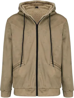 Mens Coats Winter Winter Casual V Neck Cardigan Knitted Cardigan Large Size Washed Duck Sherpa-Lined Utility Jacket