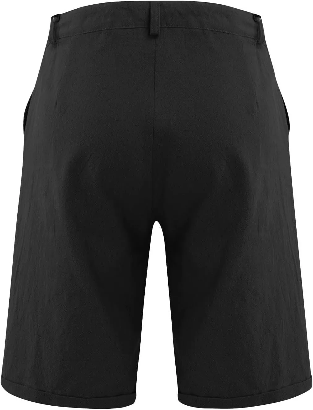Mens Cotton Linen Shorts Summer Lightweight Casual Beach Shorts Drawstring Breathable Vacation Lounge Shorts