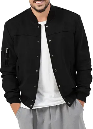 Mens Lightweight Trucker Shirt Jacket Long Sleeve Sherpa Lined Denim Shirt Jackets Outdoorsy Utility Jacket Winter