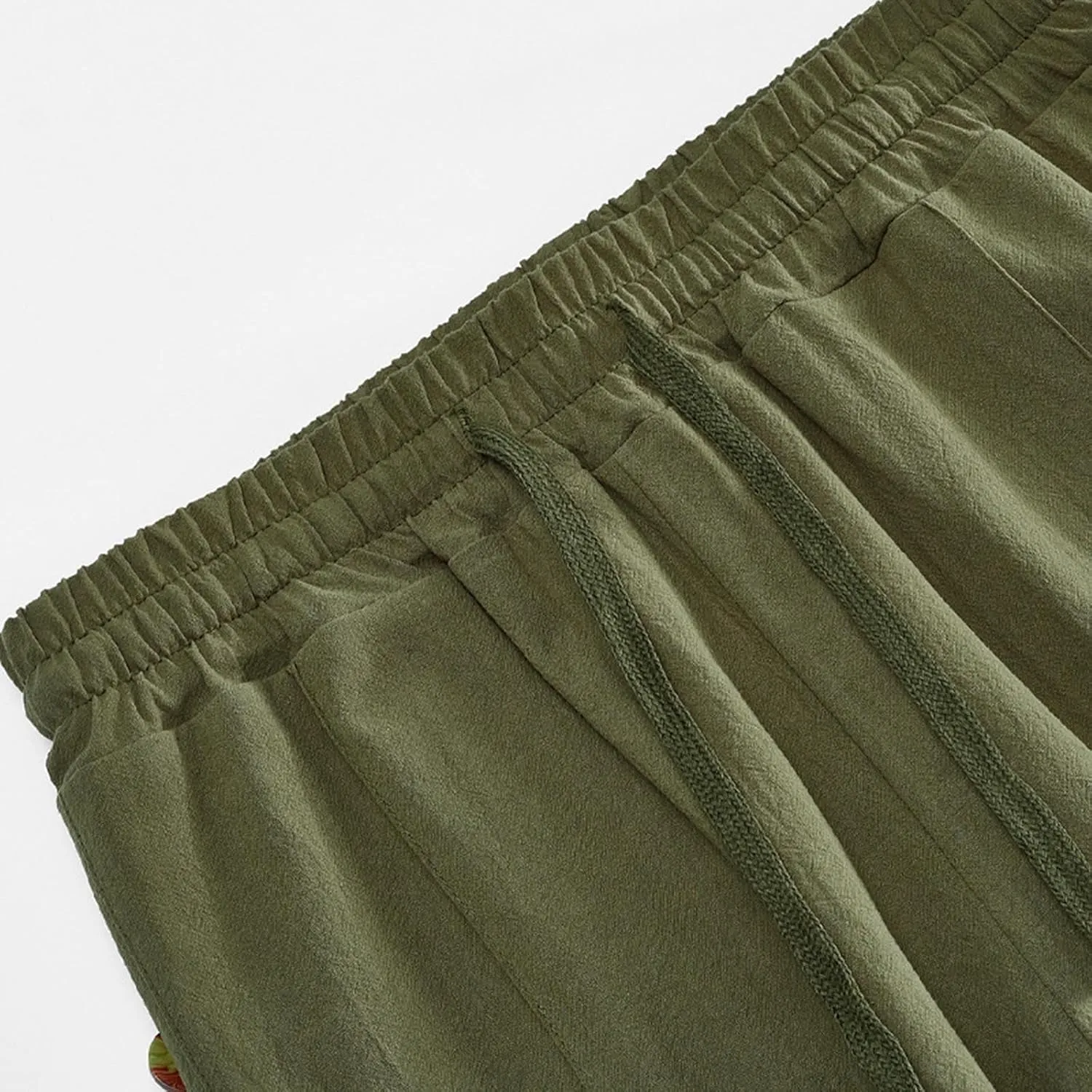 Mens Loose Fit Pants Pants for Mens Pleated Straight Leg Plain Long Leg Summer Fall Pants 2025