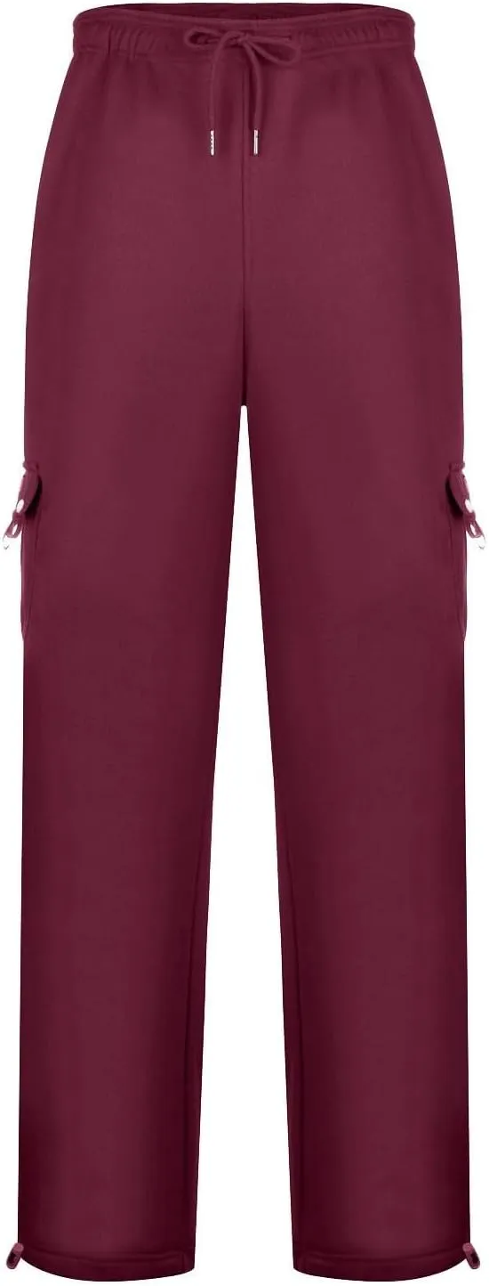 Mens Loose Fit Trousers Pants for Man Sport Athletic Ruched High Cut Straight Leg Plain Long Leg Fall Summer 2025