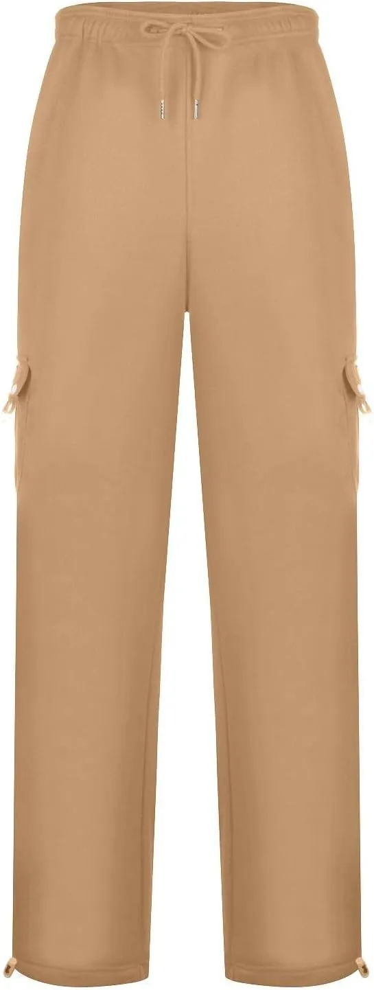 Mens Loose Fit Trousers Pants for Man Sport Athletic Ruched High Cut Straight Leg Plain Long Leg Fall Summer 2025