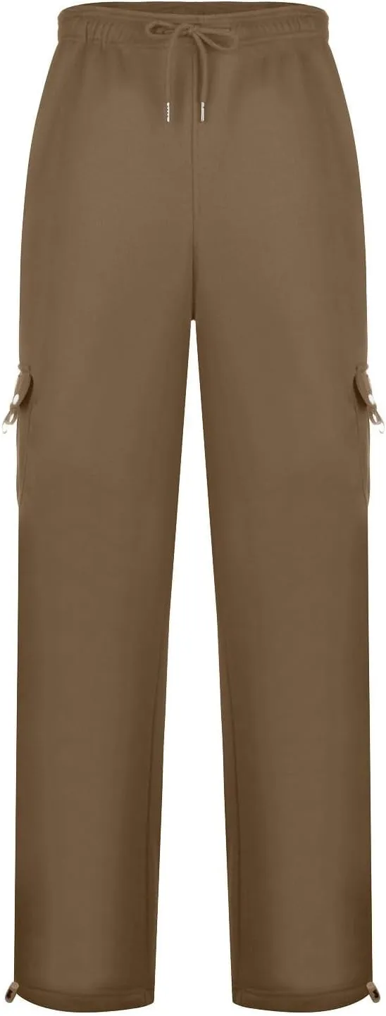 Mens Loose Fit Trousers Pants for Man Sport Athletic Ruched High Cut Straight Leg Plain Long Leg Fall Summer 2025