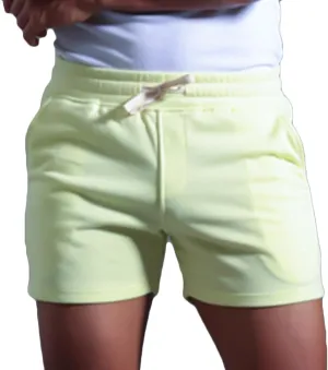 Mens Running Shorts Gym Casual Athletic Shorts Fitted Drawstring Stretchy Shorts Solid Workout Shorts Beach Vacation
