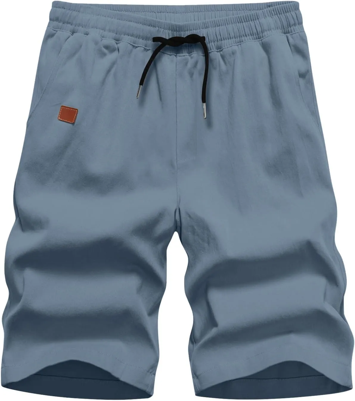 Mens Shorts Casual Drawstring Lounge Shorts Elastic Waist Big and Tall Summer Shorts Plus Size Athletic Gym Shorts