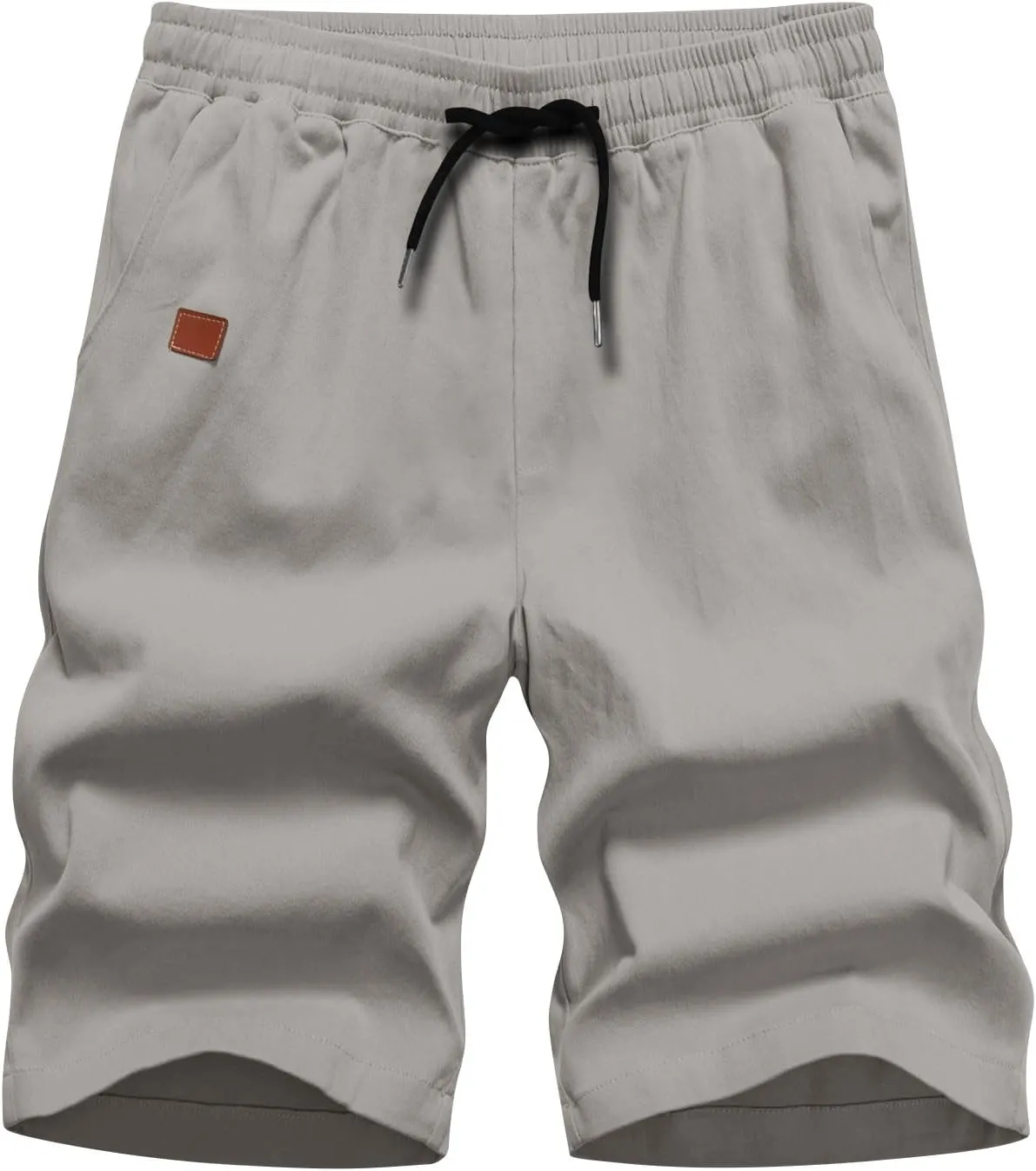 Mens Shorts Casual Drawstring Lounge Shorts Elastic Waist Big and Tall Summer Shorts Plus Size Athletic Gym Shorts