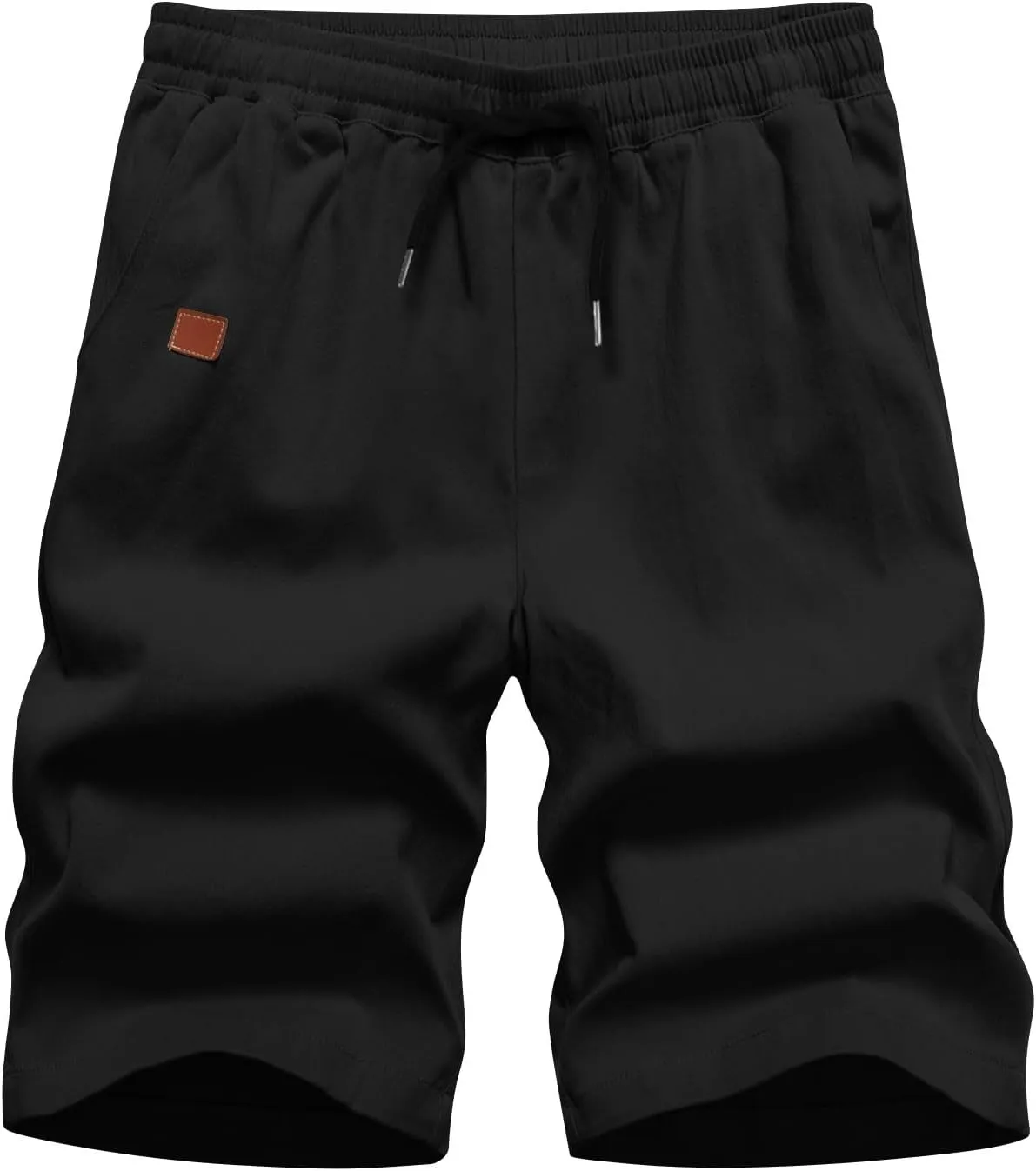 Mens Shorts Casual Drawstring Lounge Shorts Elastic Waist Big and Tall Summer Shorts Plus Size Athletic Gym Shorts