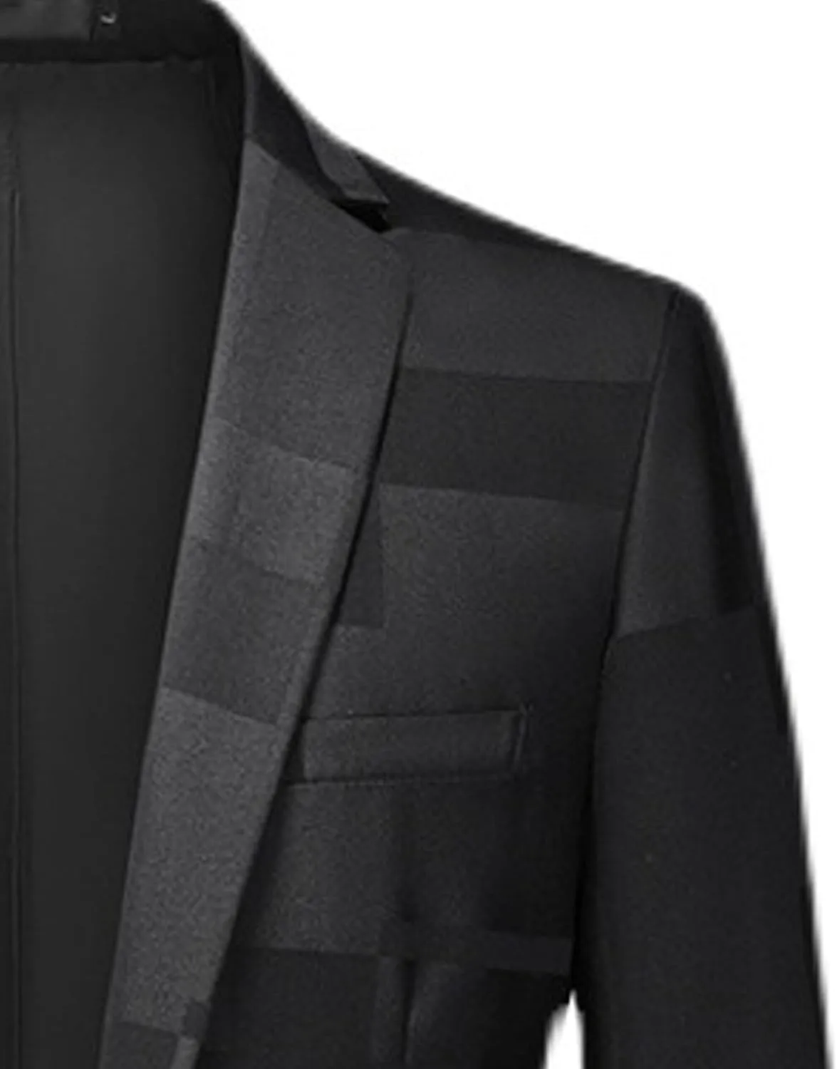 Men's Suit Jacket for Party Dinner 1 Button Slim Fit Notched Lapel Blazer Jackets Casual Business Sport Coat