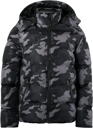 Parka Jacket Men Waterproof Lightweight Quilted Bubble Puffer Coat Relaxed Fit Travel Down Coat with Fur Hood
