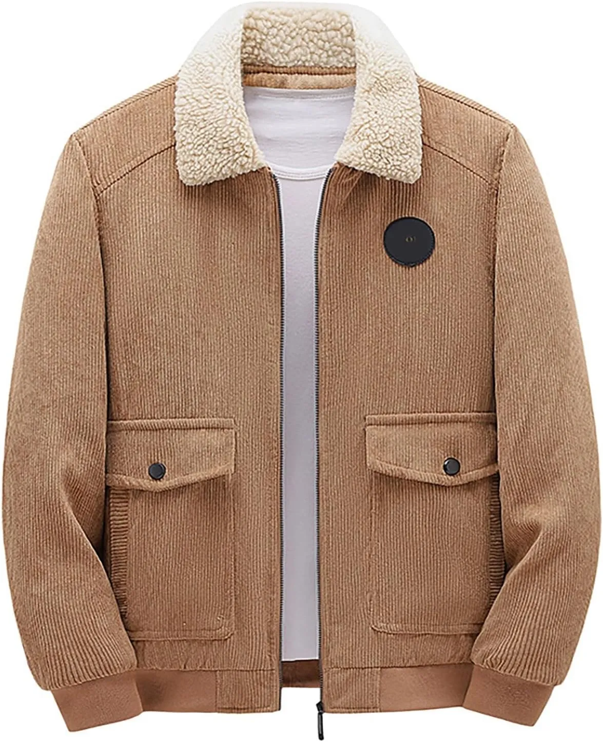 Prime Big Deal of Deals Lightning of Today Wax Canvas Shirt Present for Husband Flannel with Hood Trucker Lapel Work Cargo J Mens Casual Jacket Cotton Trench Coat Men
