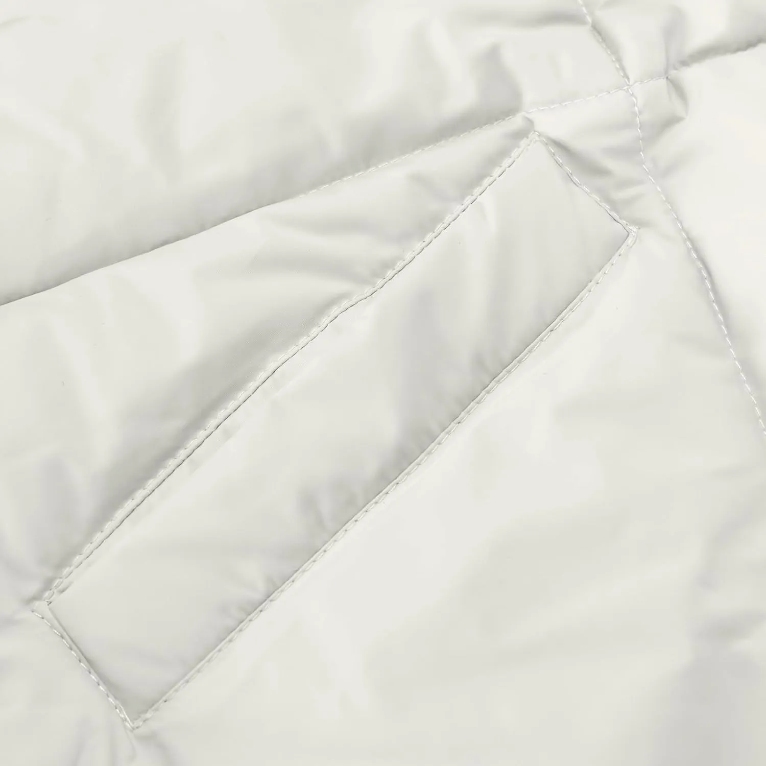 Quilted Jackets for Women 2024 Zip up Puffer Jacket Padded Down Jacket Warm Insulated Jackets Thermal Winter Coat