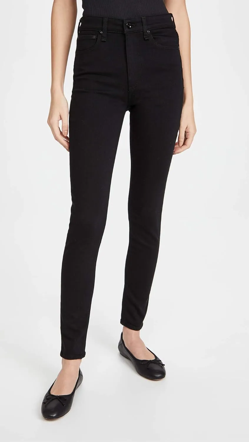 rag & bone Women's Nina High Rise Skinny Jeans