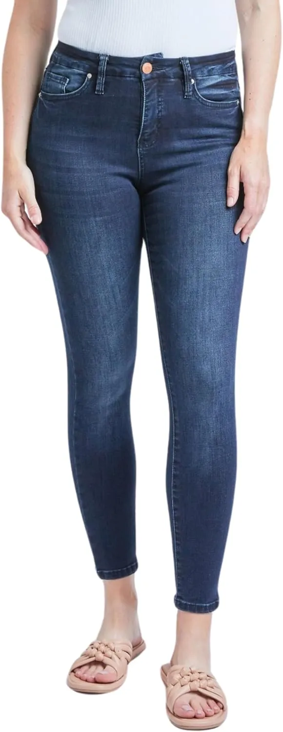Royalty For Me Womens Women's Curvy Ultra High Rise Skinny Jeans