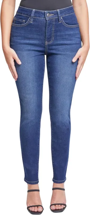 Royalty For Me Womens Women's Petite Sustainable High Rise Skinny Jeans