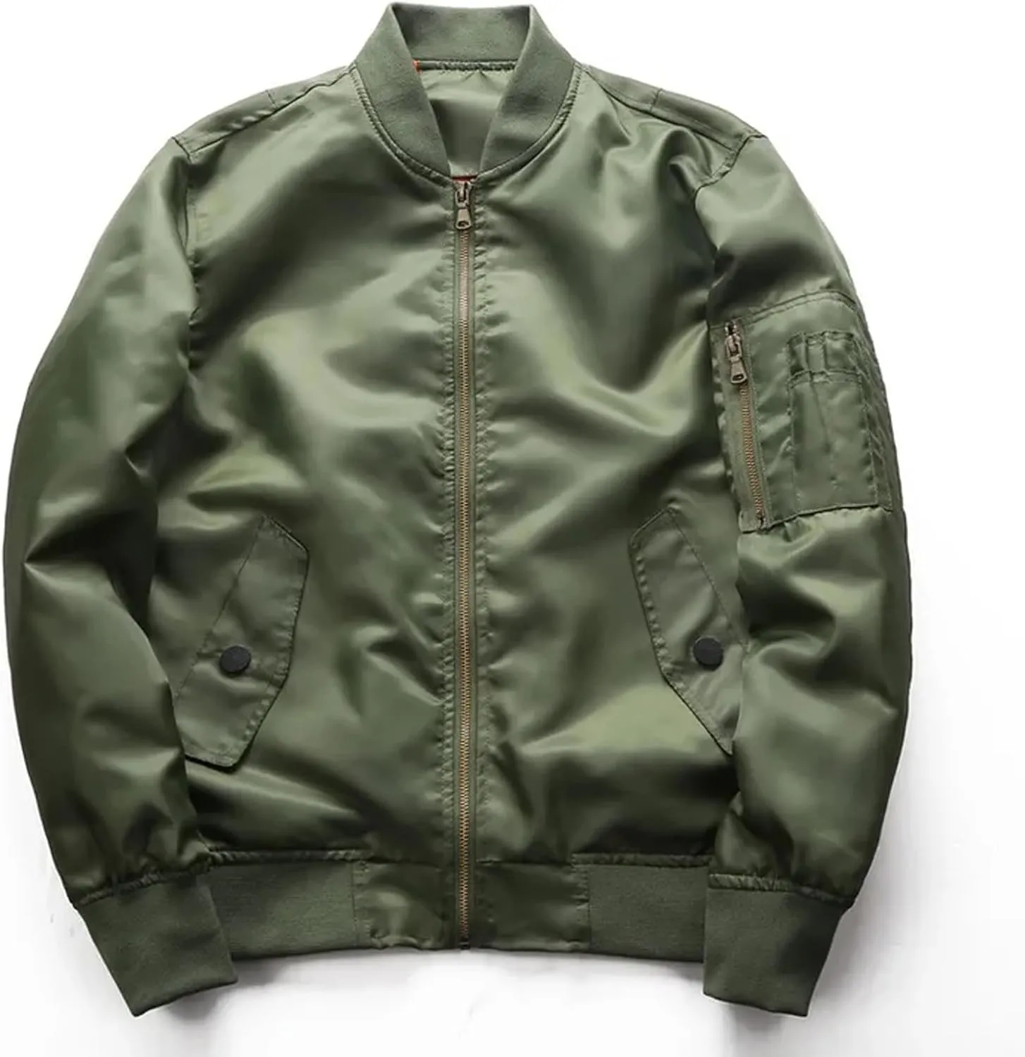 RTRDE Men's Windbreaker Jackets Lightweight Bomber Windproof Water Resistant Casual Zip Up Coat Work Jackets, M-5XL