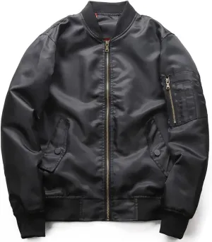 RTRDE Men's Windbreaker Jackets Lightweight Bomber Windproof Water Resistant Casual Zip Up Coat Work Jackets, M-5XL