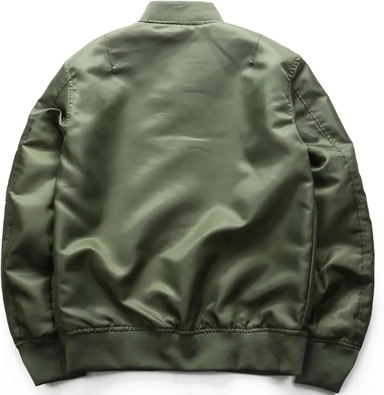 RTRDE Men's Windbreaker Jackets Lightweight Bomber Windproof Water Resistant Casual Zip Up Coat Work Jackets, M-5XL