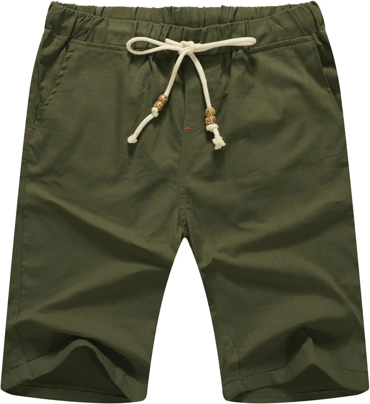 Sailwind Mens Linen Shorts Casual Drawstring Summer Beach Shorts