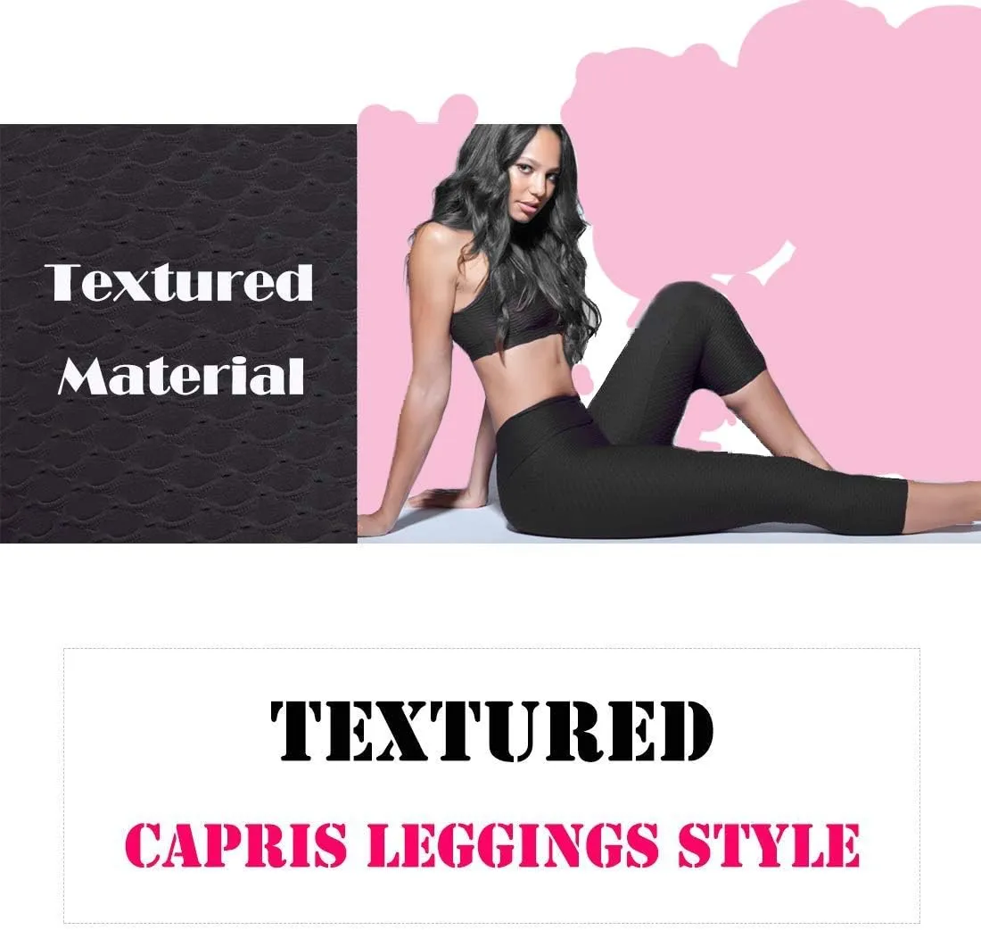 SEASUM Women's High Waist Yoga Pants Tummy Control Slimming Booty Leggings Workout Running Butt Lift Tights