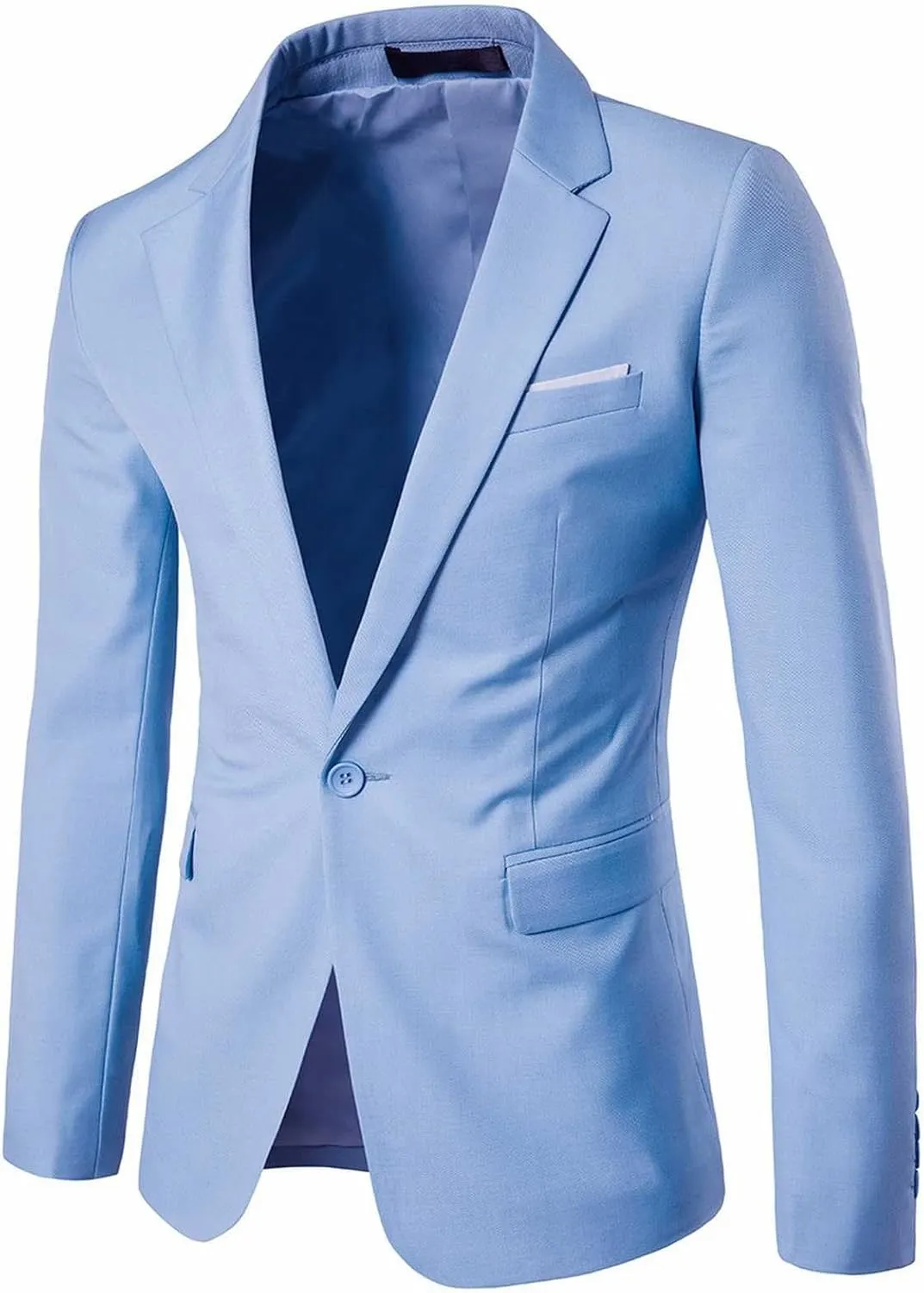 Sports Coats For Men Fit One Button Suit Coat Jacket Tops Men Fashion Mens Suit Jacket Mens Windbreaker Jackets