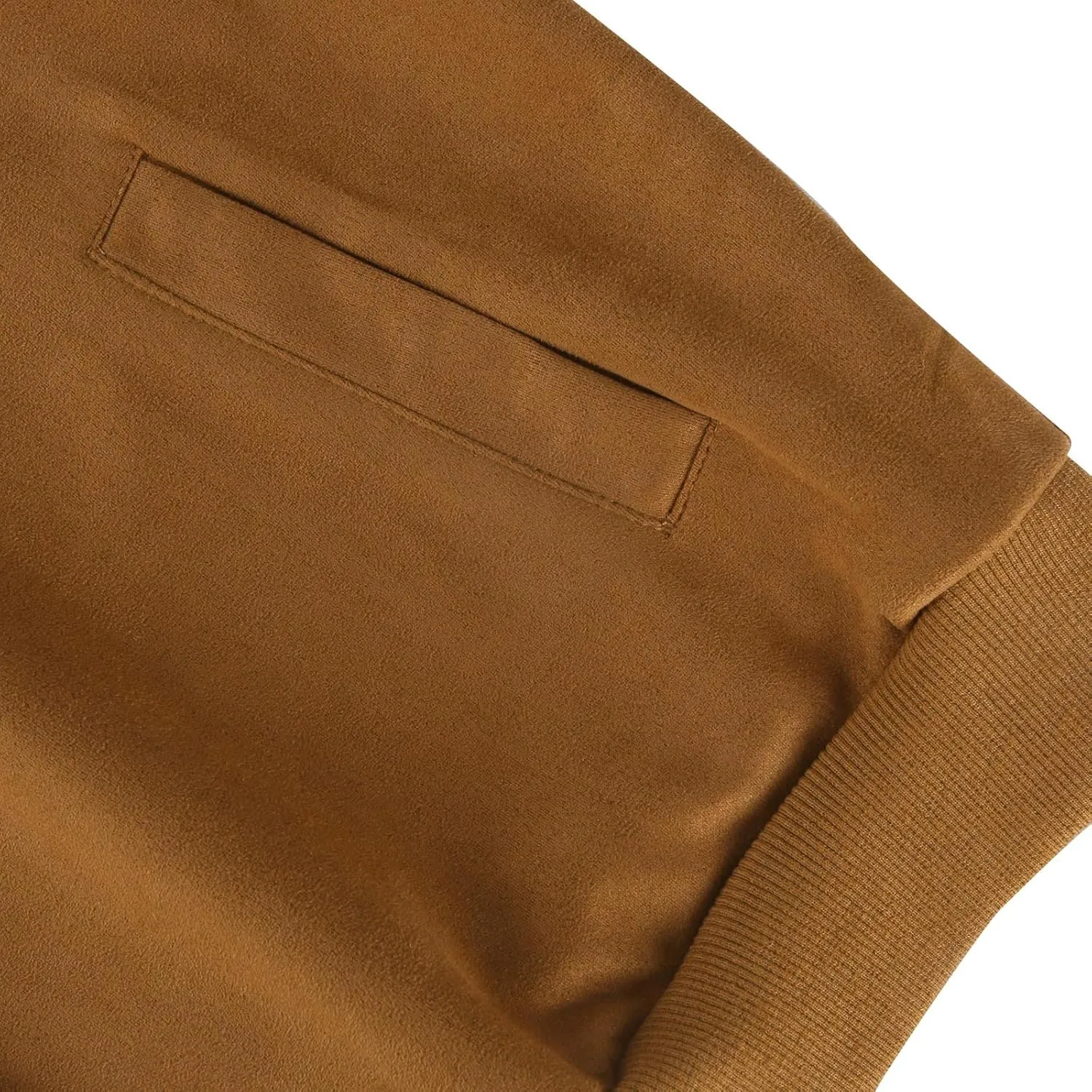 Suede Jacket Women Button Down Bomber Jacket Dressy Casual Varsity Shackets with Pockets Fall Coat Y2k Clothes