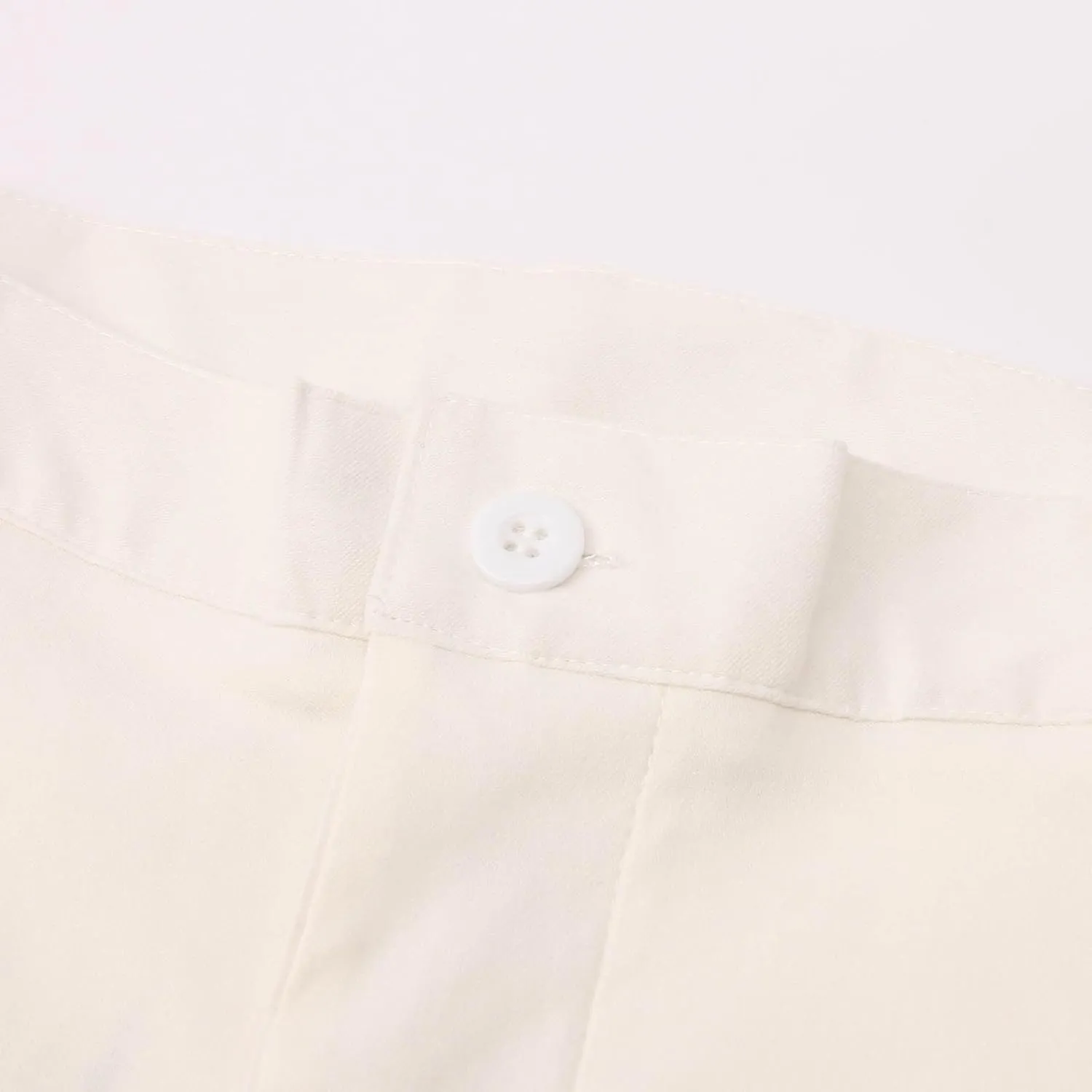 SUWBMHWE Men's Casual Drawstring Pants Regular Fit Elastic Waist Cotton Basic Straight Leg Long Pants