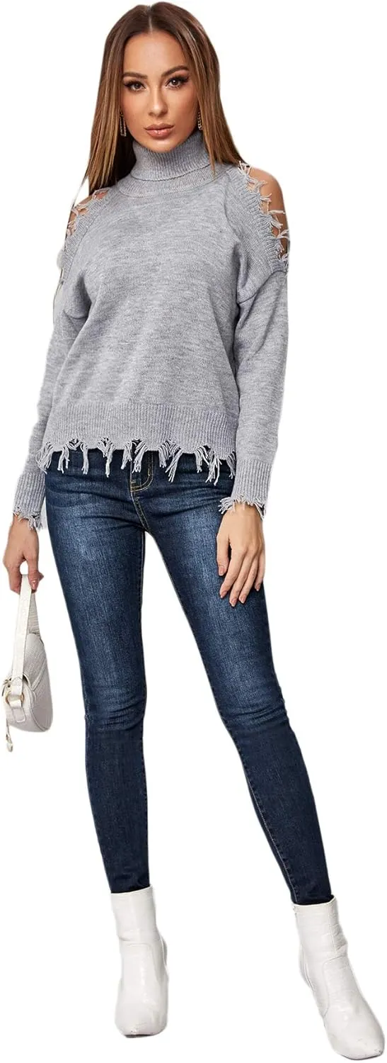 SweatyRocks Women's Casual Button High Rise Skinny Denim Jeans