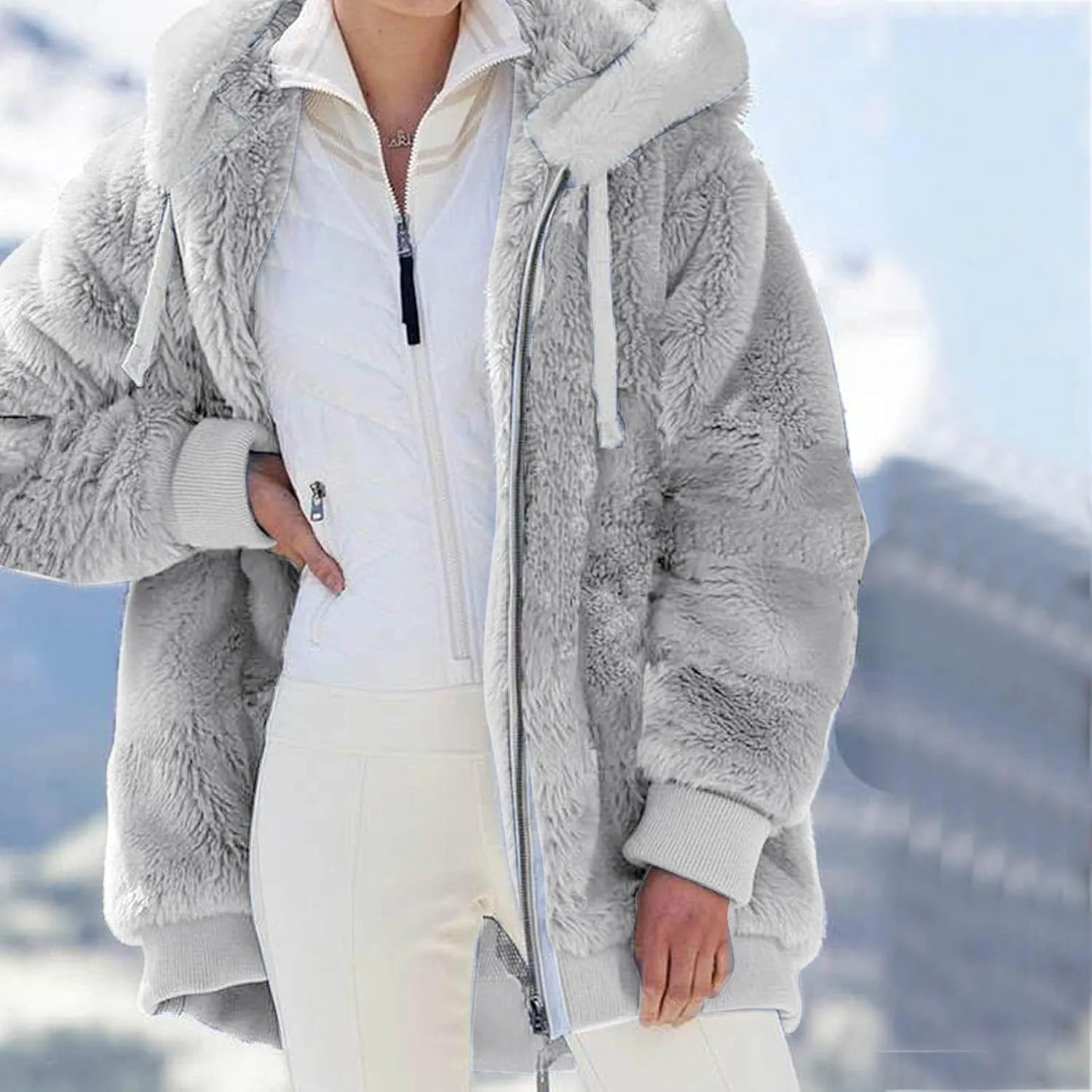 Women Coats Pullover Loose Women Sleeve Button Knitted Turtleneck Sweater Red Leather Jacket Women Ladies Coats