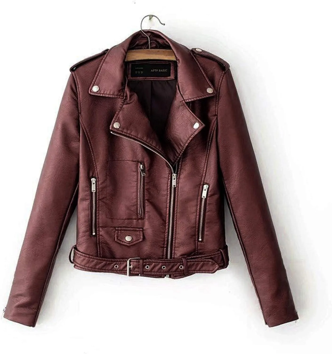 Women Cropped Jacket Biker Moto Jackets Lightweight Open Front Cardigan Trendy 2025 Fall Outfit