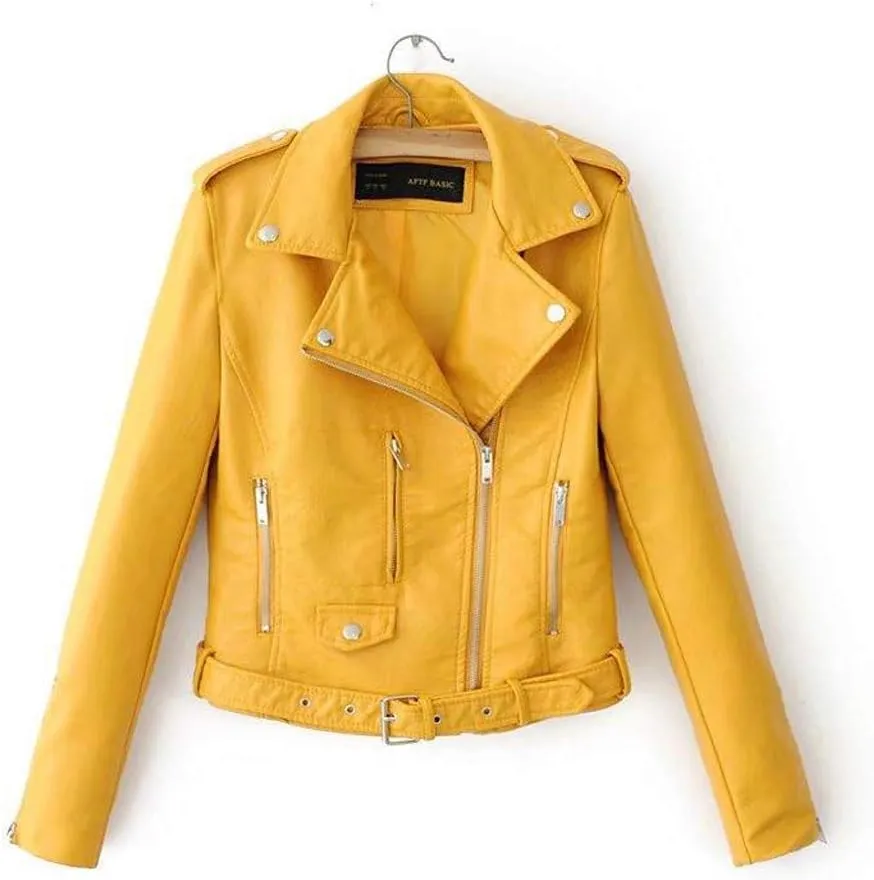 Women Cropped Jacket Biker Moto Jackets Lightweight Open Front Cardigan Trendy 2025 Fall Outfit