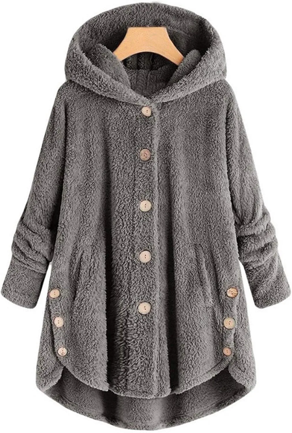 Women Fashion Color Block Faux Shearling Coat Plus Size Women Women'S Coat Womens Sherps Jacket Womens Fleece Zip Up