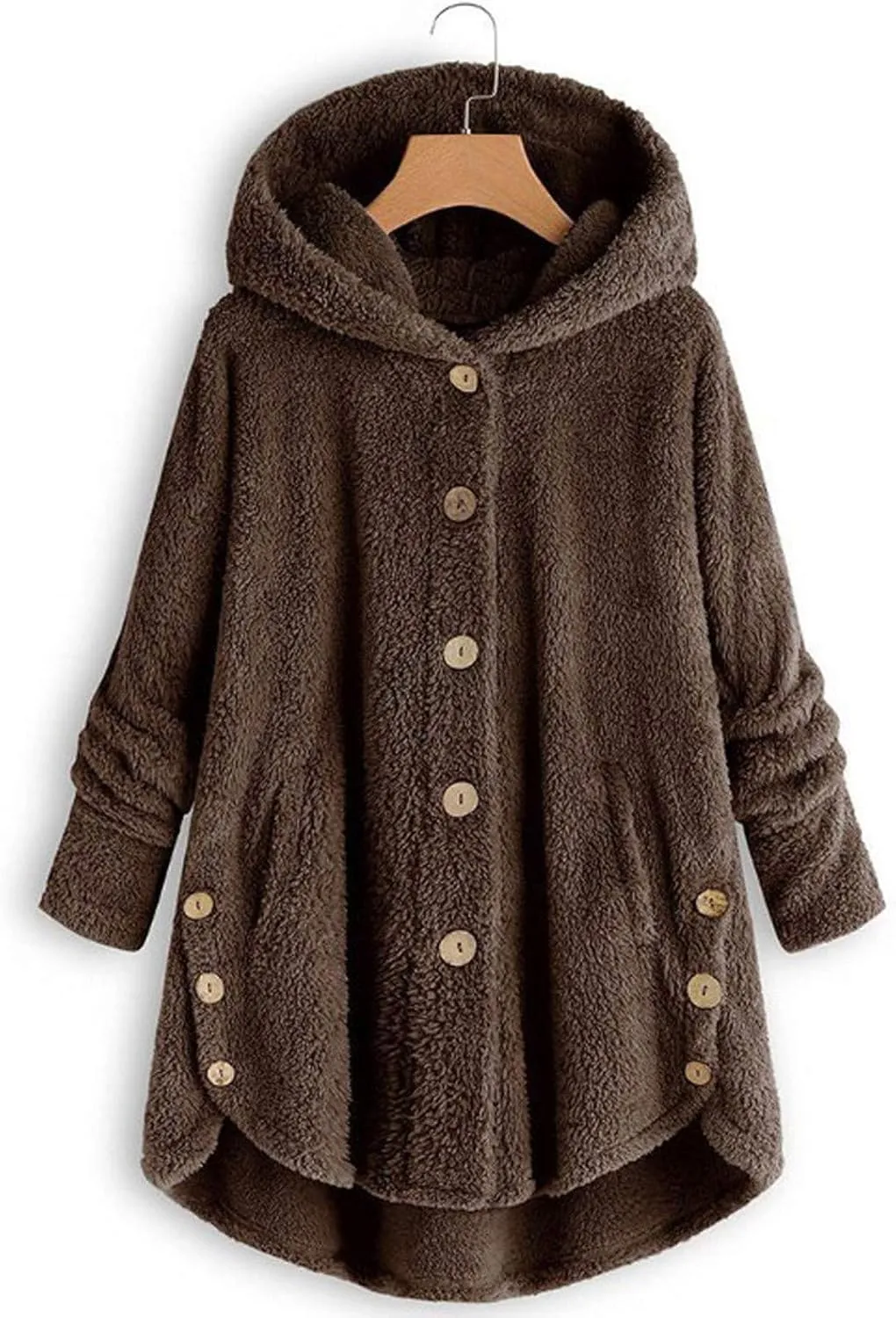 Women Fashion Color Block Faux Shearling Coat Plus Size Women Women'S Coat Womens Sherps Jacket Womens Fleece Zip Up