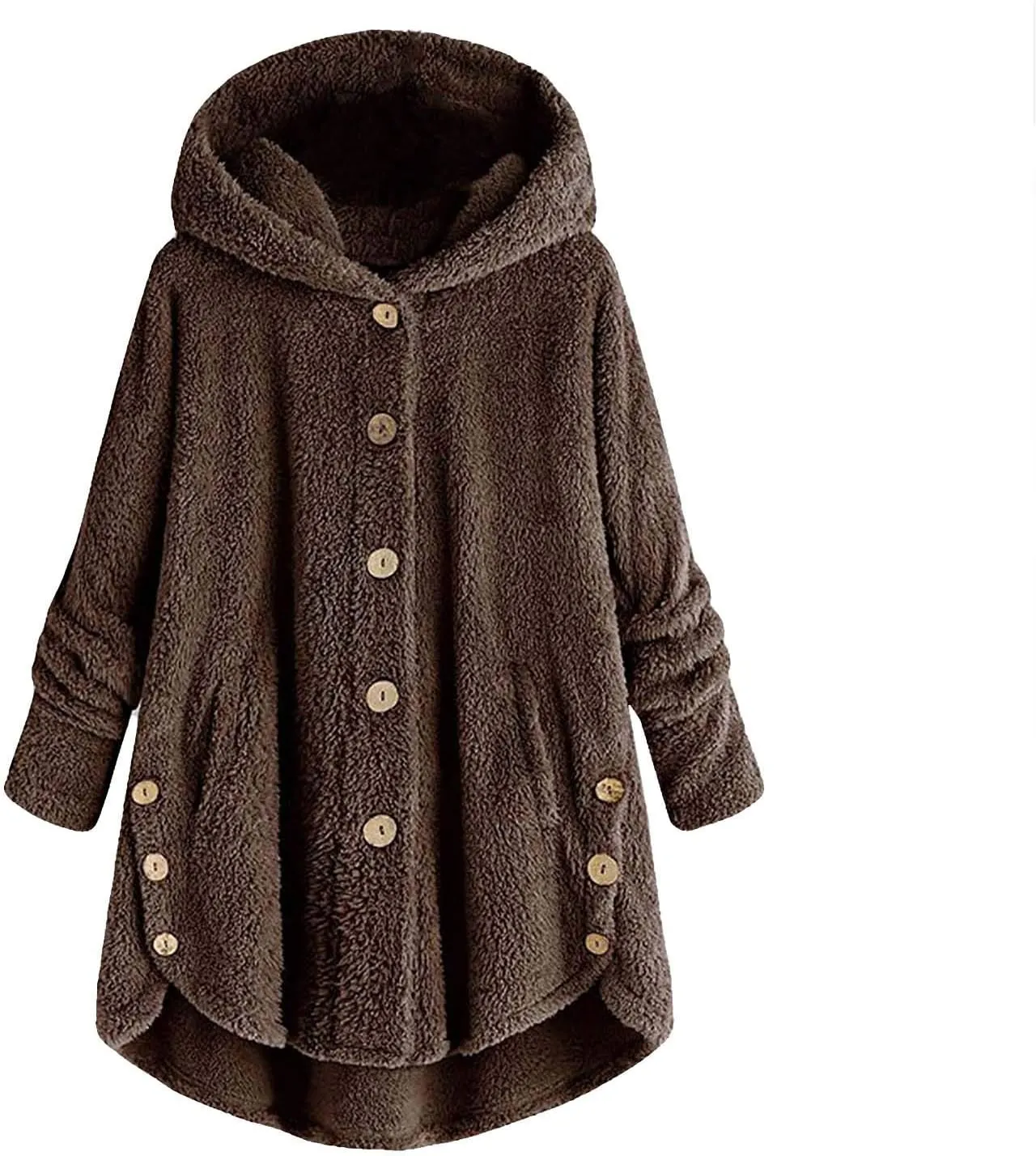 Women Fashion Color Block Faux Shearling Coat Plus Size Women Women'S Coat Womens Sherps Jacket Womens Fleece Zip Up