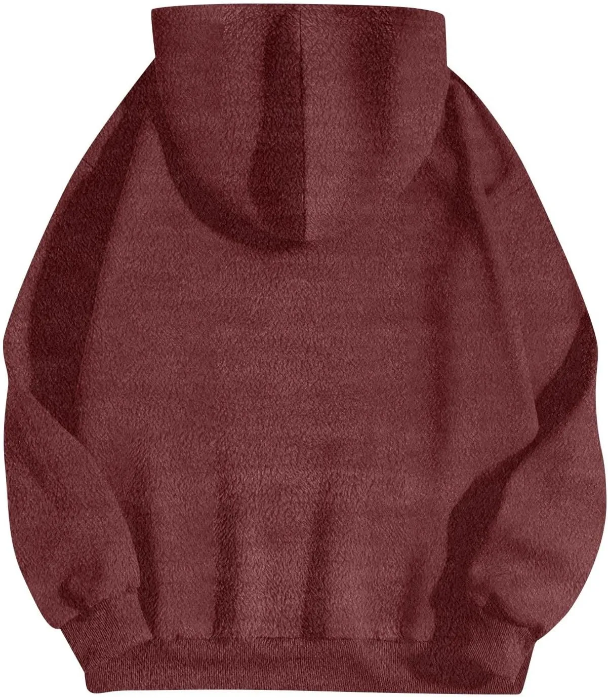 Women Winter Hoodies Zip Up Fleece Warm Sweatshirts Jacket Drawstring Long Sleeve Fleece Lined Hoodie Sweatshirt