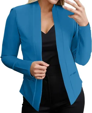 Women's Blazers & Suit Jackets Causal Ladies Top Long Sleeve Causal Fancy Jackets Pluse Size Herringbone Coat