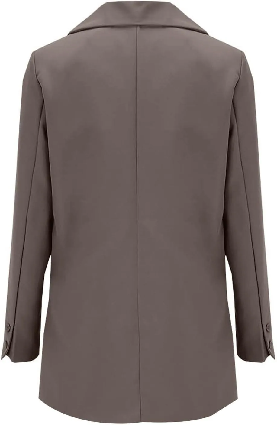 Women's Blazers & Suit Jackets Work Womens Top Buttonn Causal Lightweight Coat Fit It With Pockets Cardigan